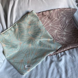 Pair of cushion covers